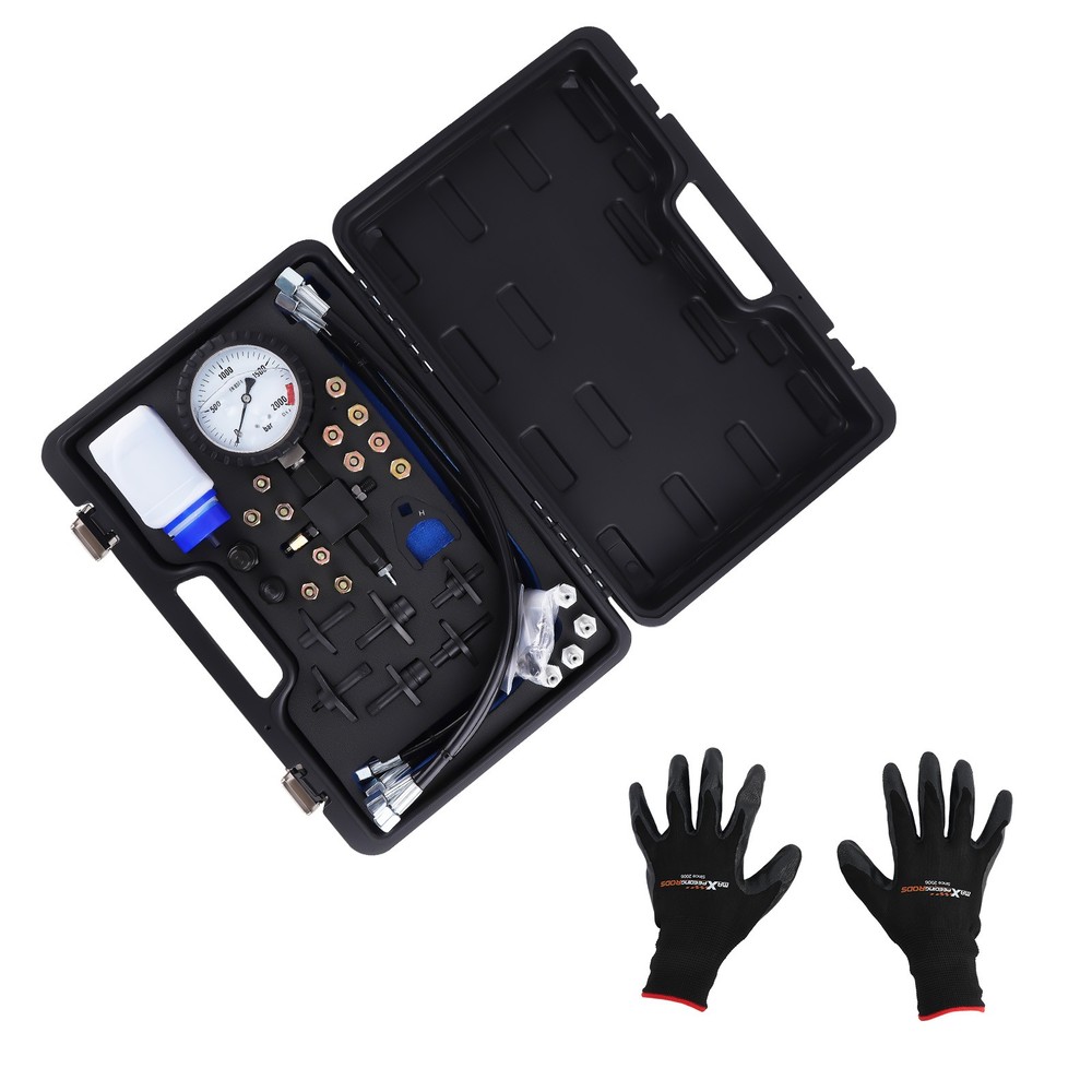 2000BAR Common Rail Diesel Tester Kit High Pressure Diagnostic Tool Set