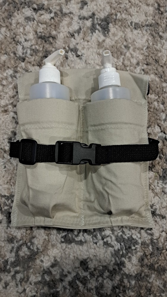 New Handmade Double Massage Holster W/ Pump bottles