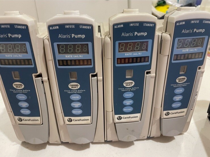 carefusion 8100 pumps