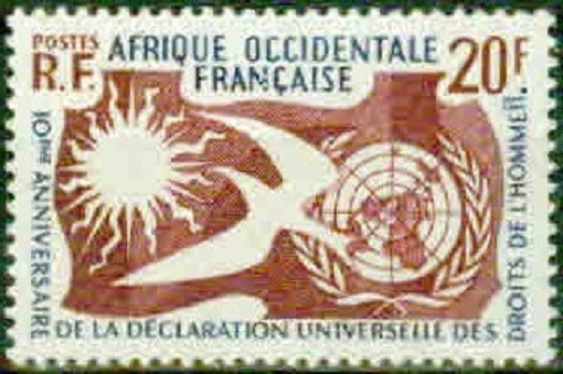FRENCH WEST AFRICA -1958– HUMAN RIGHTS–VF**