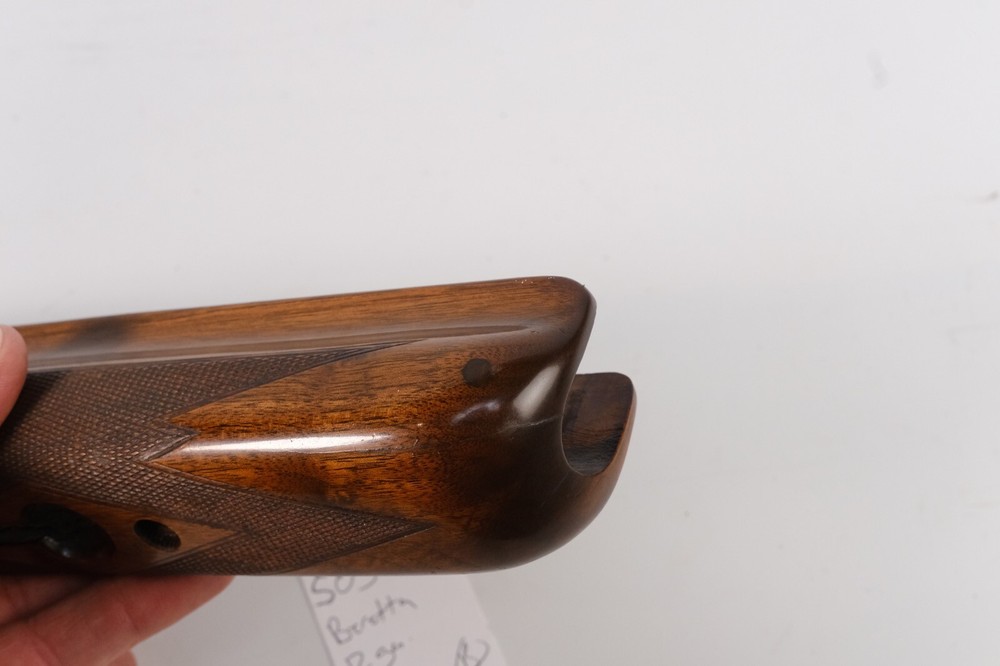 E37 Beretta S03 12 Gauge Forearm Forend Nice Checkering