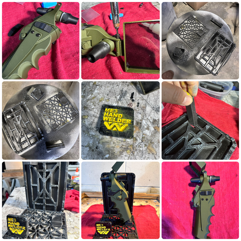 Aliens USCM Hand Welder 3D Printed Prop Kit - Cosplay