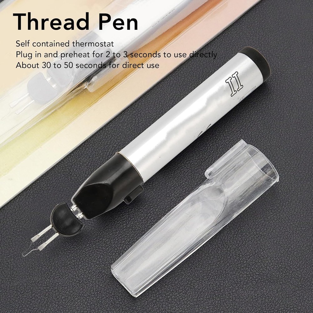 Thread Burner Pen, Handheld Thread Zapper,Quick Melt One Touch Thread Burning To
