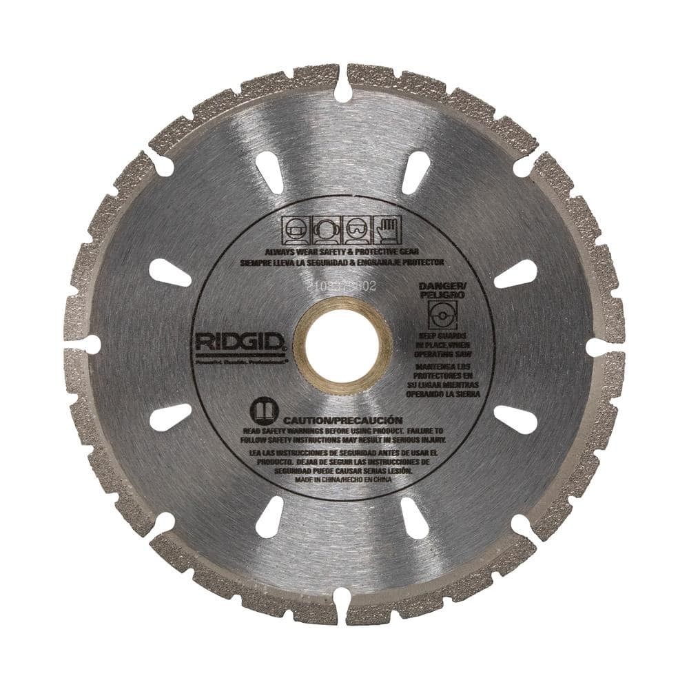RIDGID 5 in. Diamond Multi-Cutting Blade