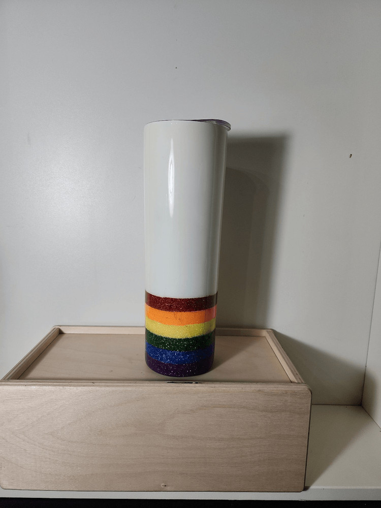 Custom Rainbow Tumbler