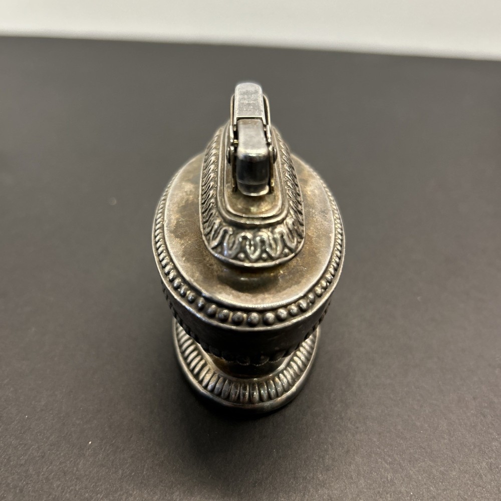 Vintage Ronson "Queen Anne" Silver Plated Table Lighter