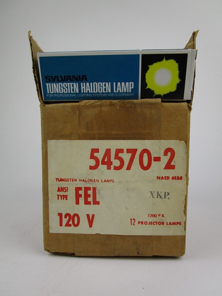 Sylvania Tungsten Halogen FEL-type Lamp