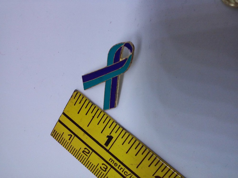 Peace Ribbon Lapel Pin