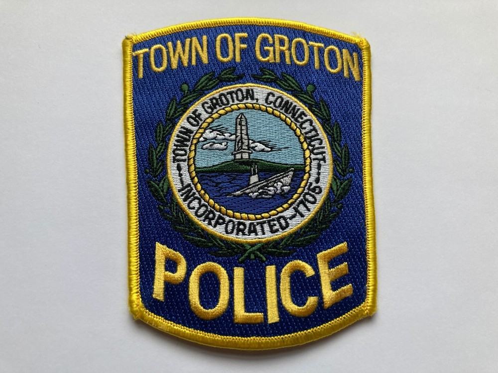 Groton CONNECTICUT Police Patch