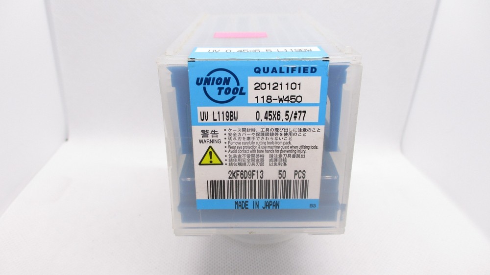 UNION TOOL Micro Drill Bits 0.45 x 6.5 #77 Quantity 50 FREE SHIPPING