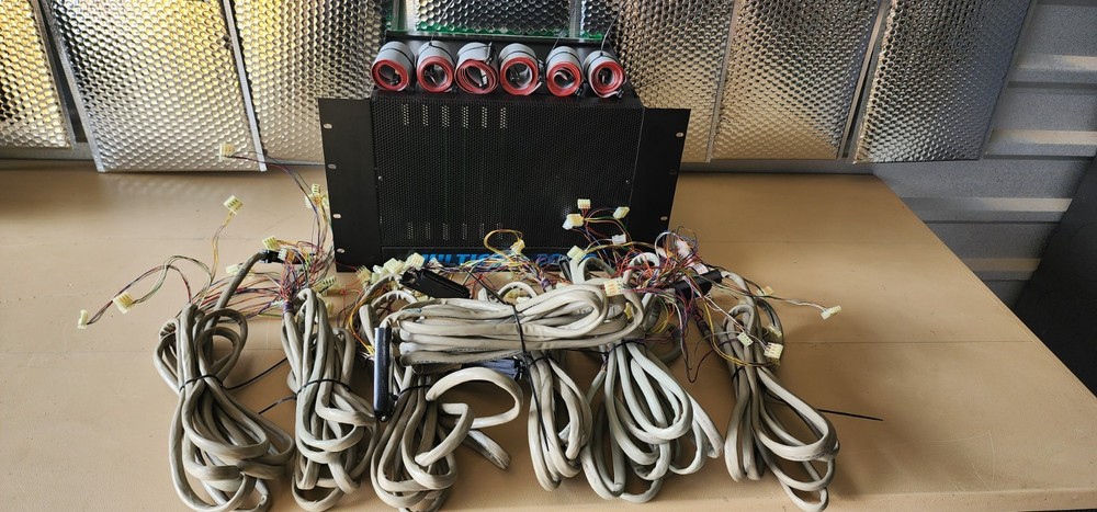 BOGEN MULTICOM-2000 CONTROLLER WITH 6 CARDS 7 CABLES ONLY