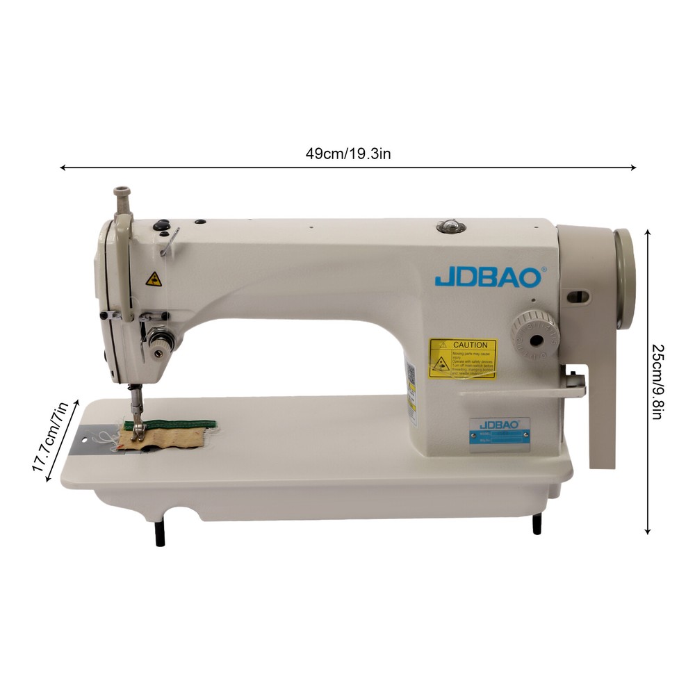 Industrial Strength Sewing Machine Heavy Duty Canvas +Motor