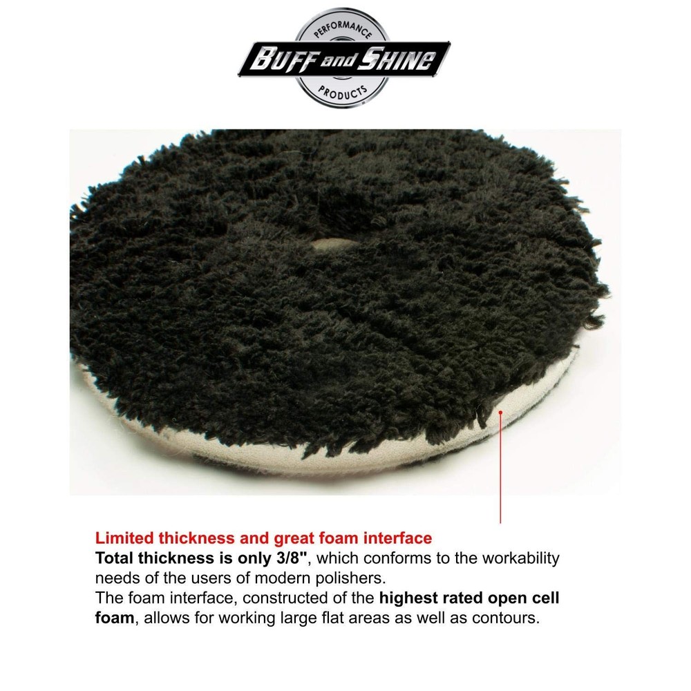 Buff and Shine Microfiber Finisher Pad 5 inch