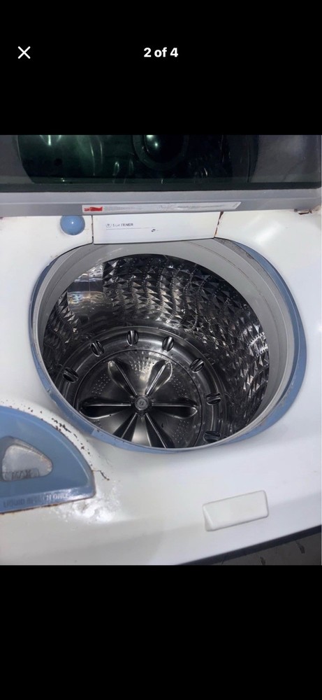 Samsung Top-Loading Electric Washing Machine White Freestanding