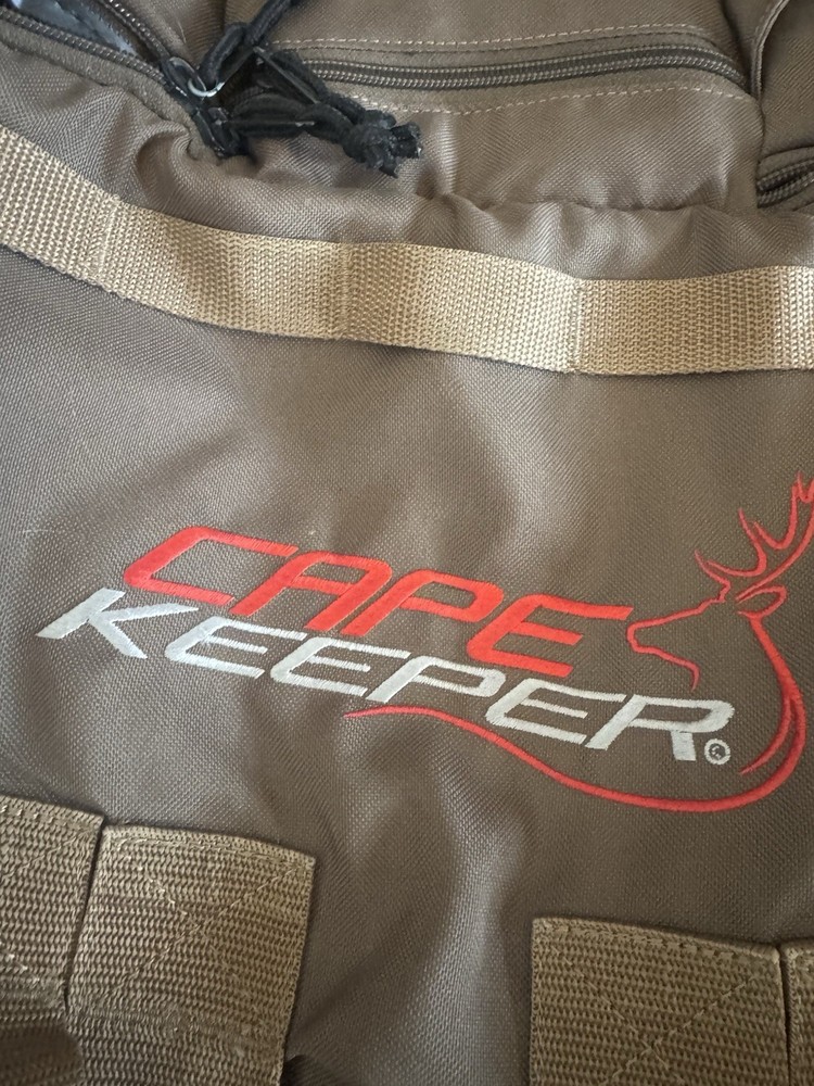 Cape Keeper Hunting Pack Cape Carrier Game Bag Backpack Brown Modular