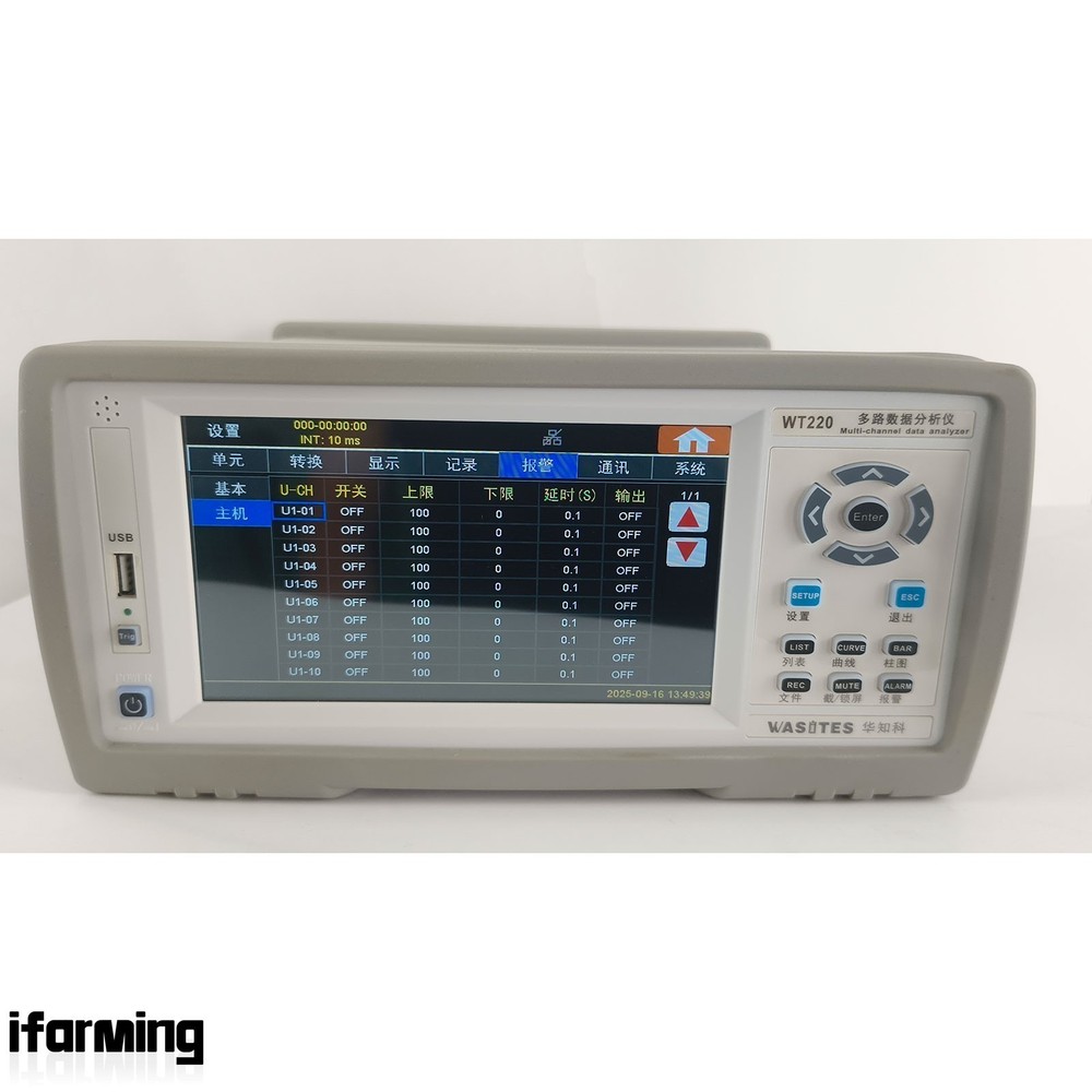 Data Logger Multi-Channel Data Analyzer High-Speed Version with 7" Touch Screen