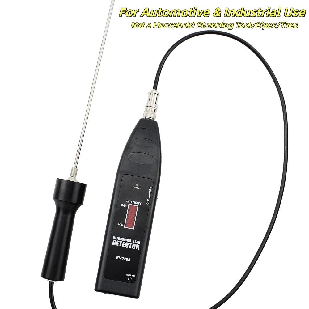 Pro Ultrasonic Leaking Detector Transmitter Auto Noise Finder, Electronic Ste...