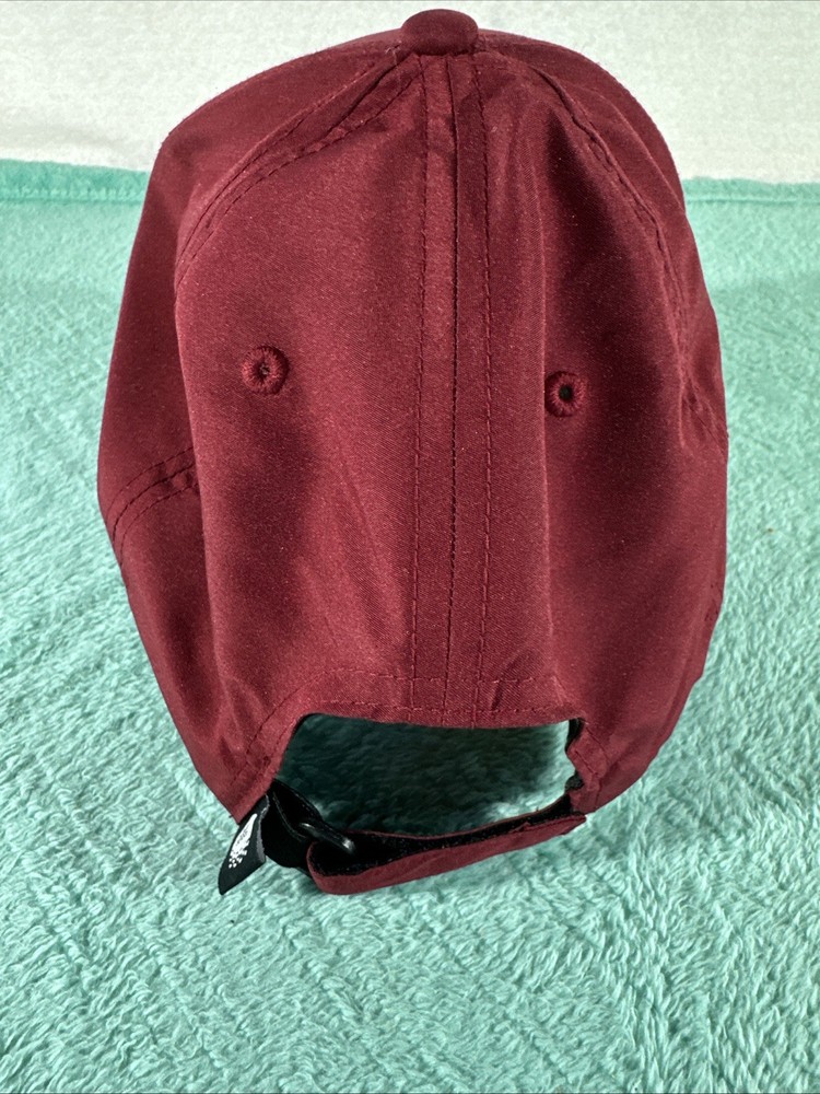 ADIDAS Golf Cap Hat Performance Adjustable Strapback Men Red One Size