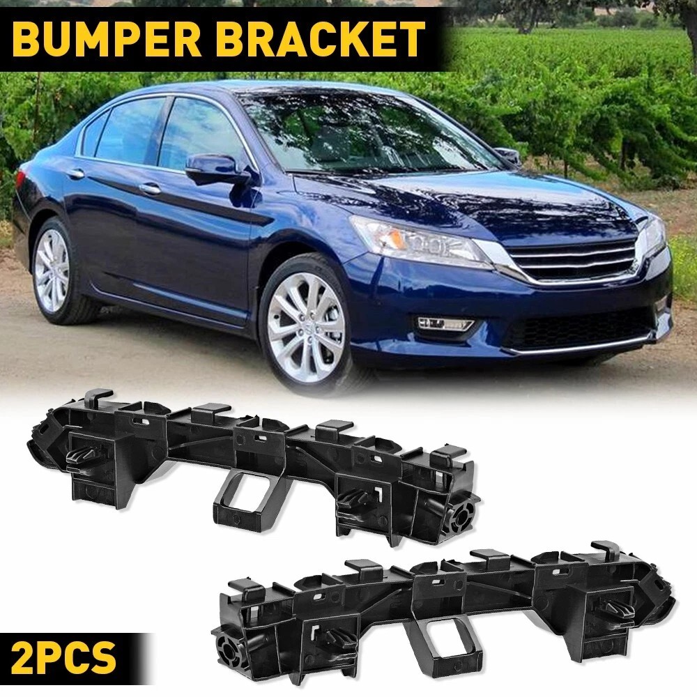 Set Front Bumper Retainer Side Support Brackets For HONDA Accord 2013-2017 LH&RH