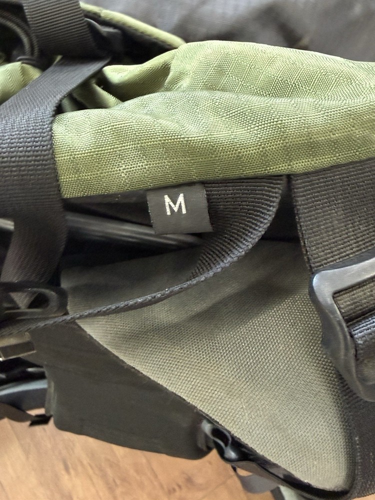 Vintage Gregory Forester Hiking Camping Backpack Size M Green
