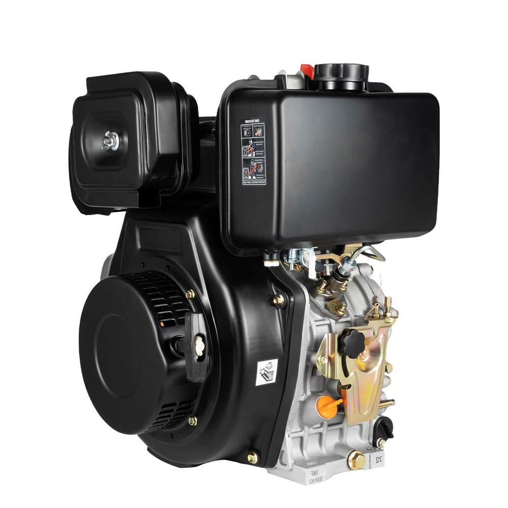 186F 10HP Engine 4Stroke Single Cylinder 406CC Forced Air Cooling Machine