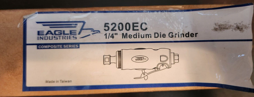 Eagle Industries 1/4" MEDIUM DIE GRINDER-Composite Series, Qty.1