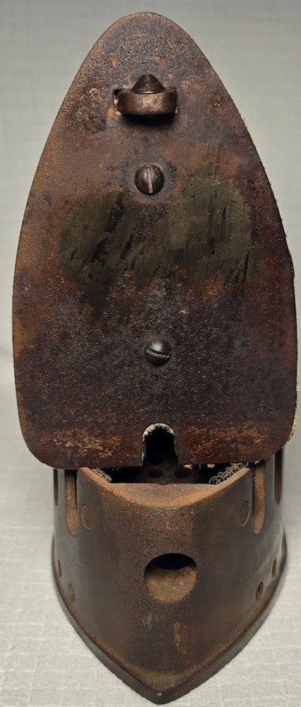 Antique Early 1900s Gas Sad Iron- Untested