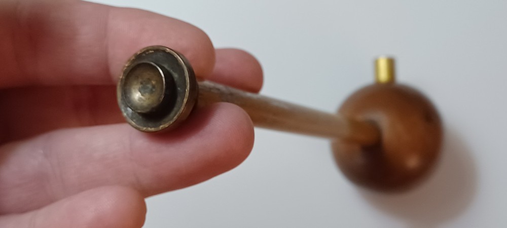 Vintage Bullet Starter For Muzzle Loader Rifles Brass And Hardwood