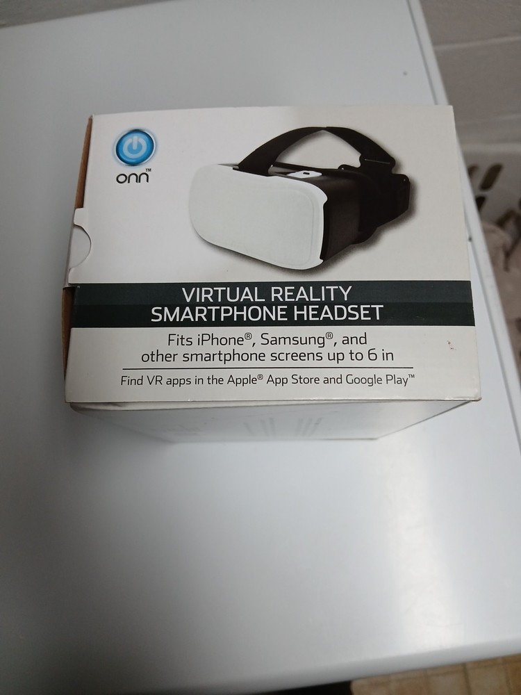 ONN Virtual Reality SmartPhone Headset - Red