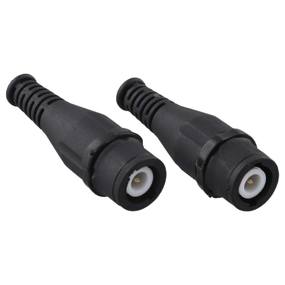 Set of 2 High Performance BNC Connectors Compatible with Multiple Devices