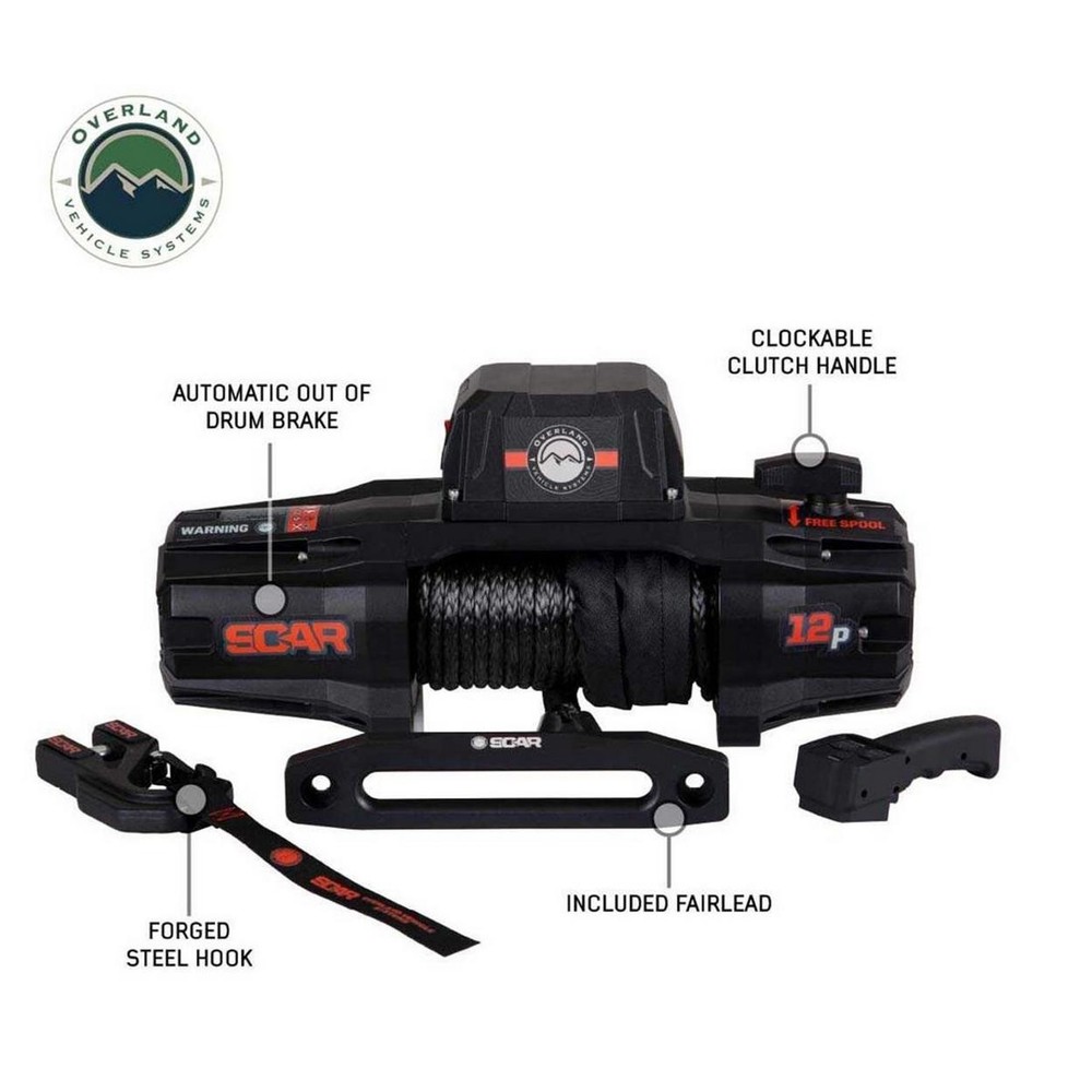 Overland Vehicle Systems Winch | 19129901