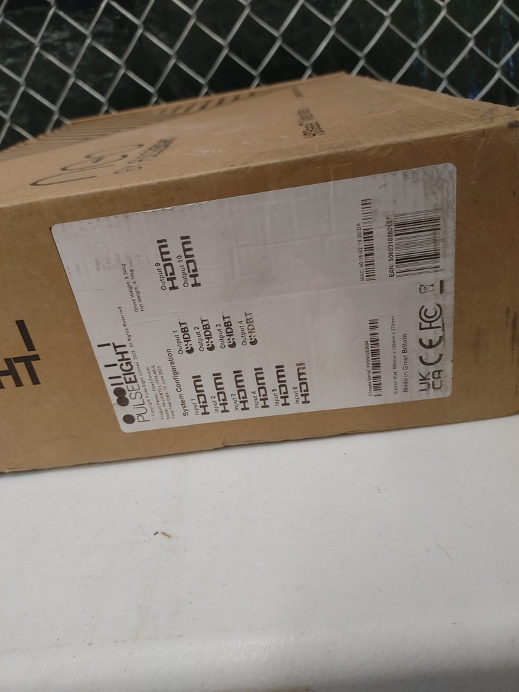 PULSE EIGHT P8-HDBT2 4K/ HDR Video Matrix