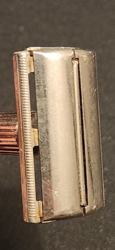 Vintage 1968 Gillette Knack TTO Safety Razor N-1 Date Code - Cleaned Shave Ready