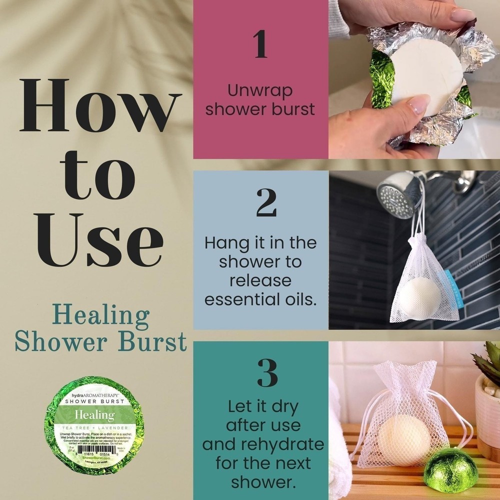 hydraAromatherapy Shower Burst