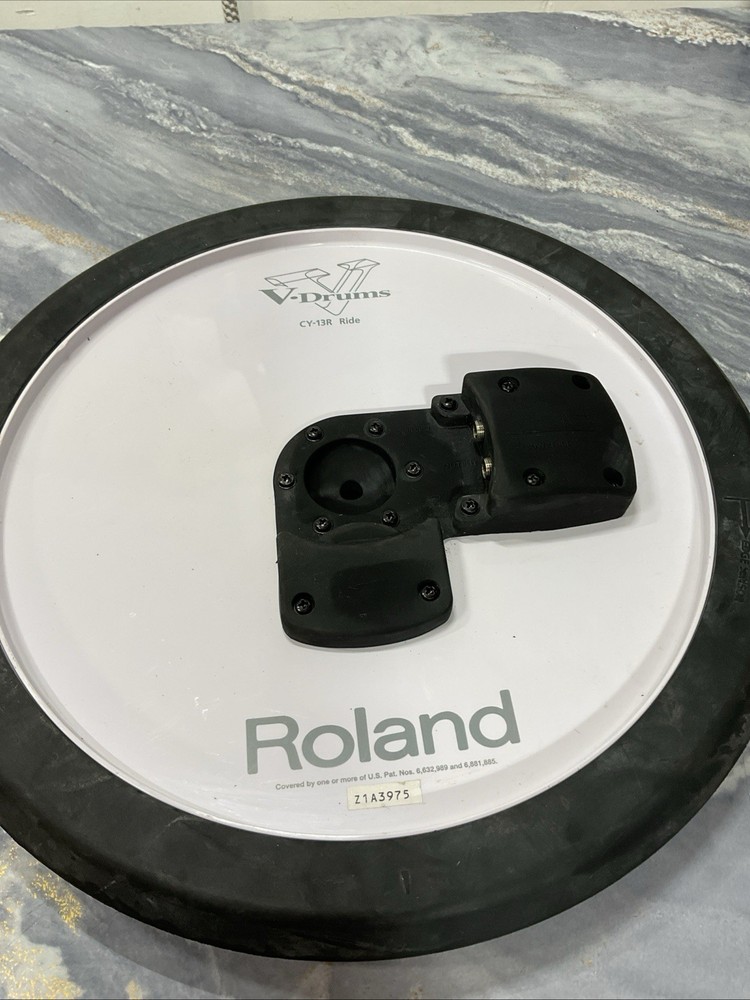 Roland CY-13R Ride White Back