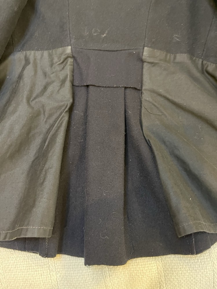 Vintage Collectible Devon Fire Brigade Double Breasted Wool Coat Tunic