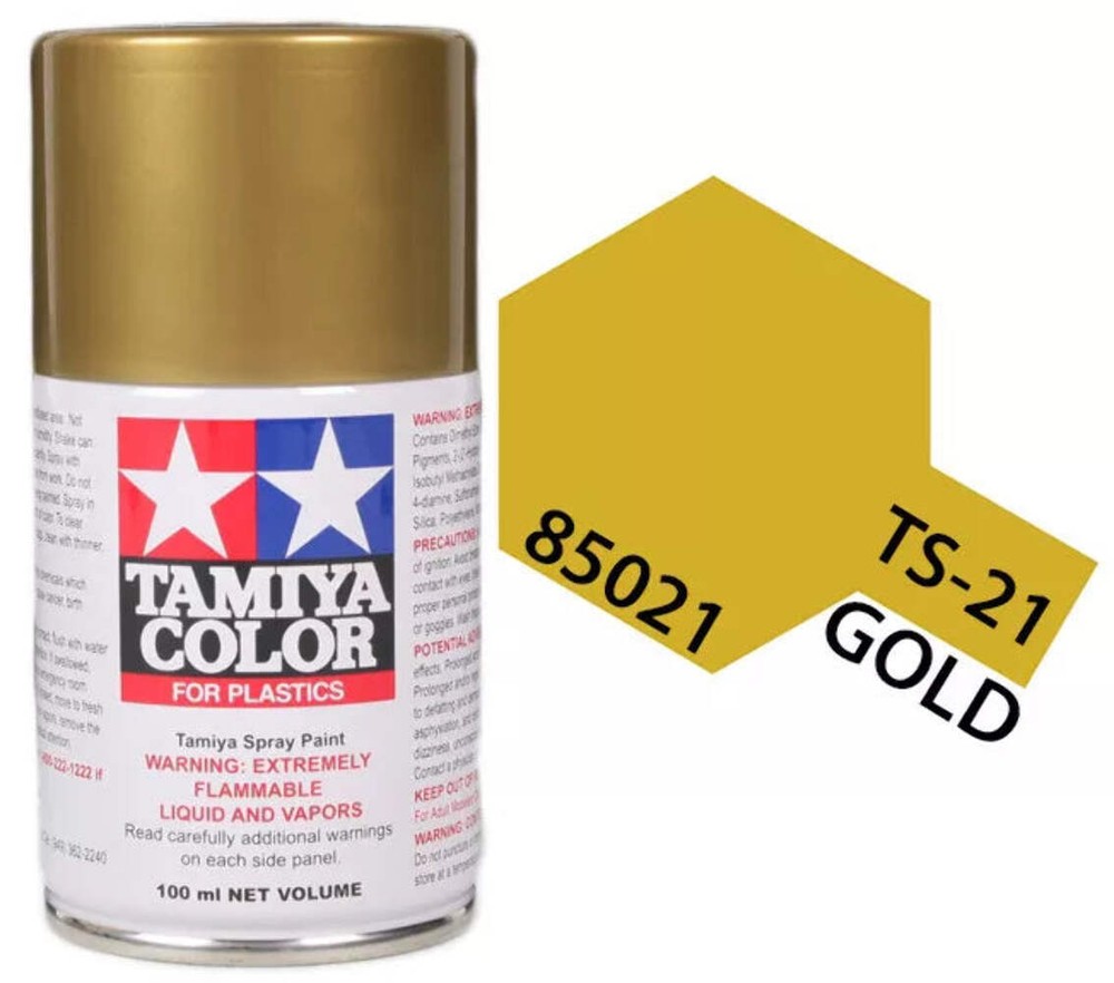 TS-21 Gold Lacquer Paint 100ml