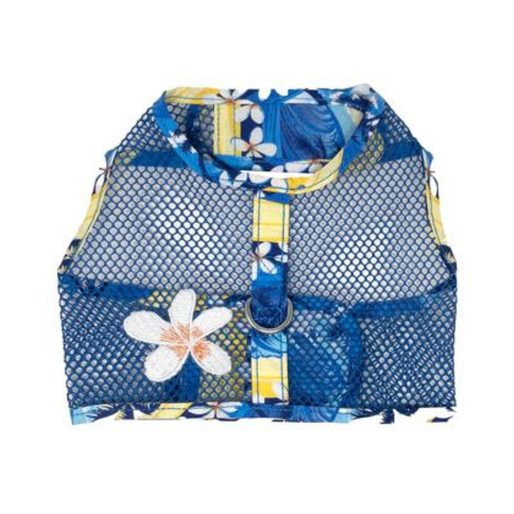 Doggie Design Cool Mesh Dog Harness with Leash - Catching Waves