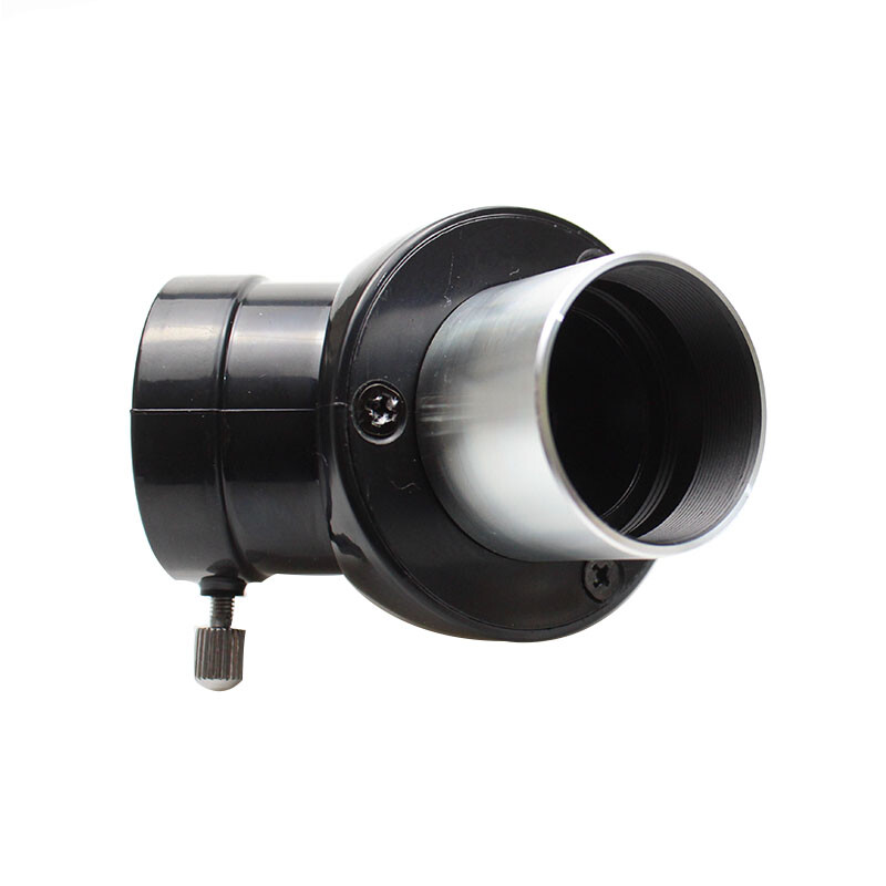 Astronomical Telescope 45° Round Angle Diagonal Mirror 1.25'' Mount Eyepieces