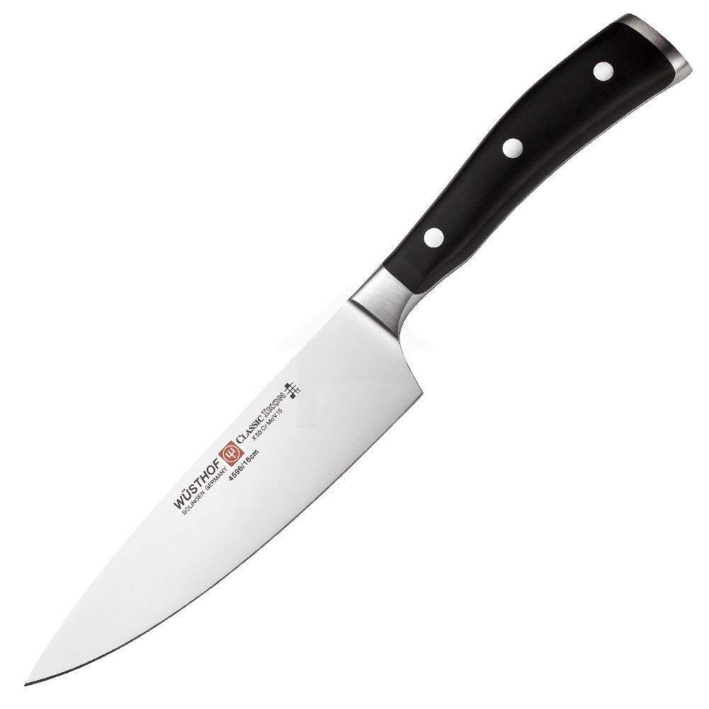 Wüsthof Cook's Knife, 6", Black