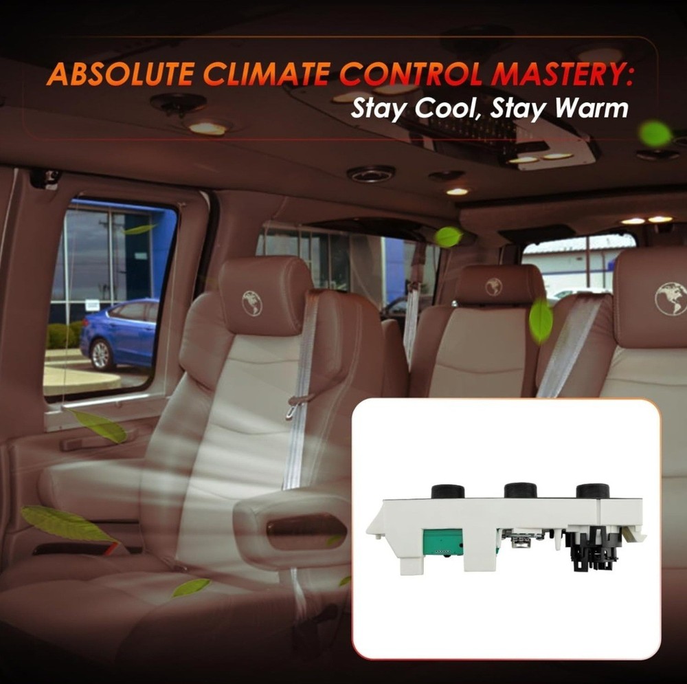 599-217 Climate A/C Control Module, Compatible with 1996-2020 Chevy GMC