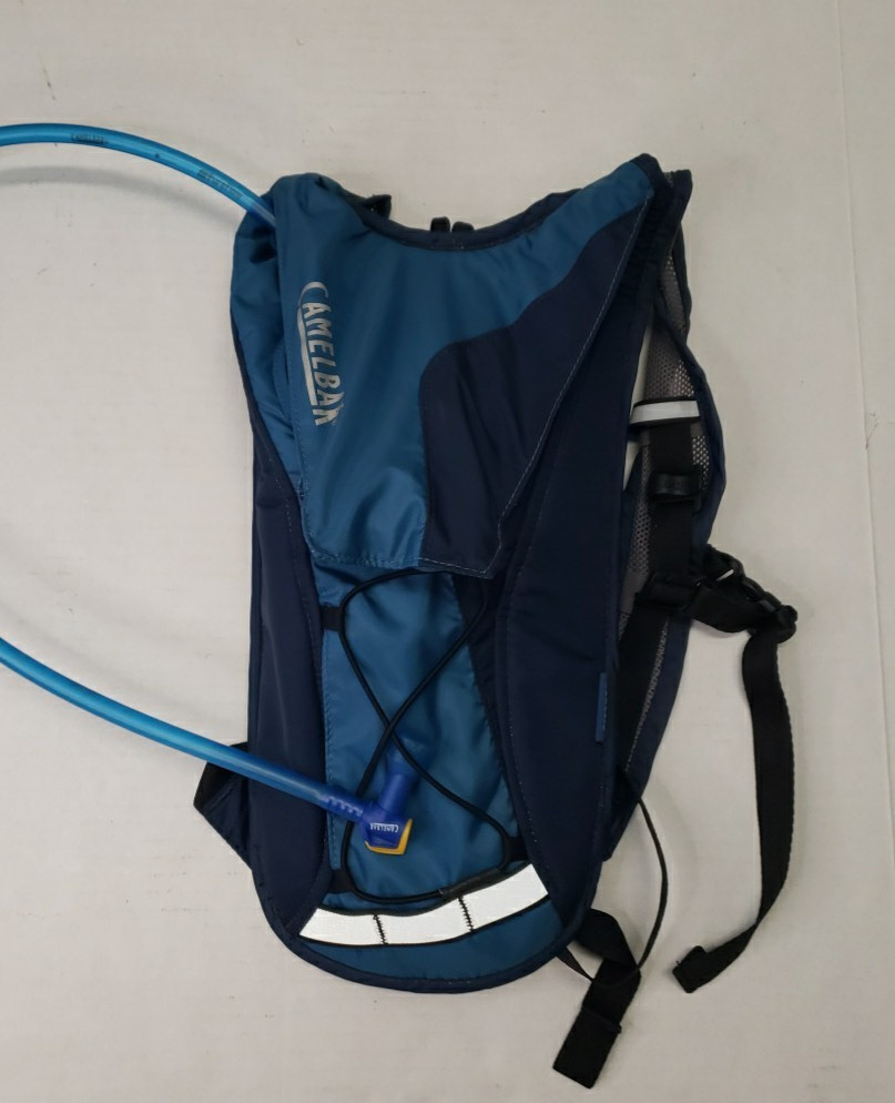Camelbak Rogue Hydration Backpack Blue Cycling Running Hiking Water Bladder EUC