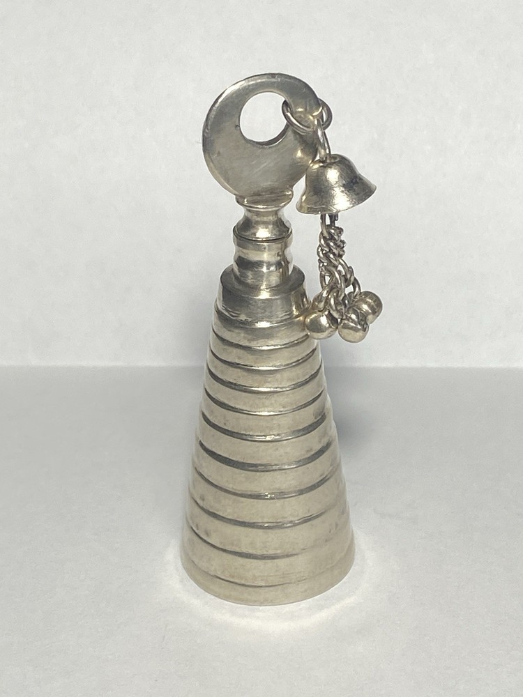 Scrap Sterling Silver Antique Snuff Scent Perfume Bottle W/ Deep Stick