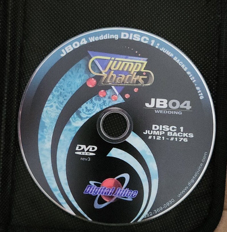 DIGITAL JUICE JUMP BACKS JB04 WEDDING DVD EXCELLENT