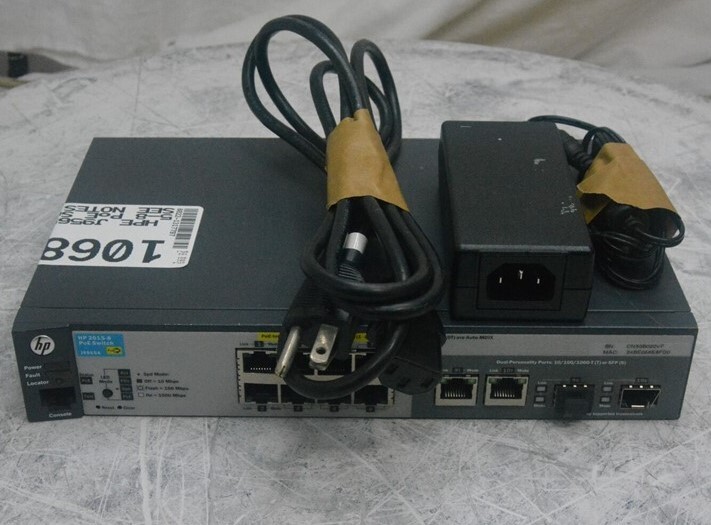 HP J9565A 2615-8 PoE Switch SEE NOTES