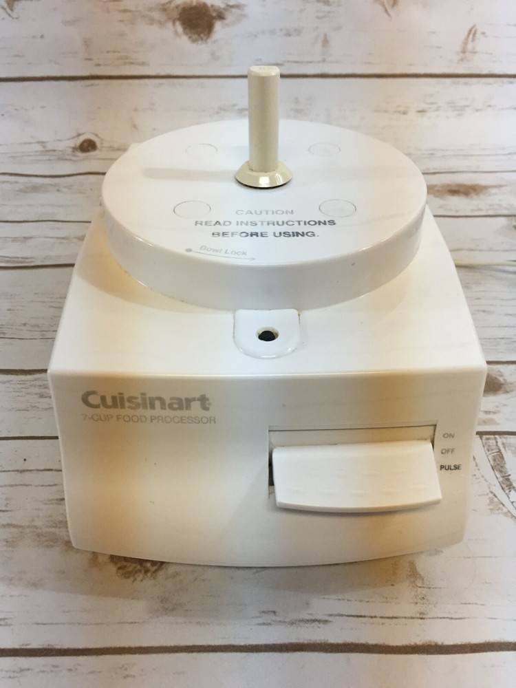 Cuisinart Replacement Motor Base Only KFP-7TM White 7 Cup Food Processor WORKS