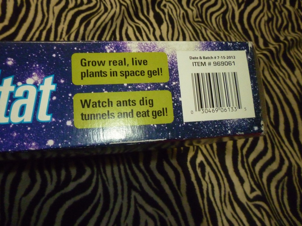 Space Age Ant Habitat - NEW OPEN BOX!!!