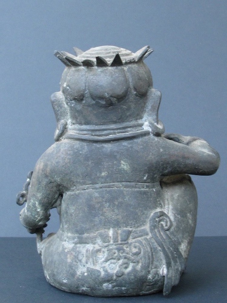 Old Deity In Bronze, Bali