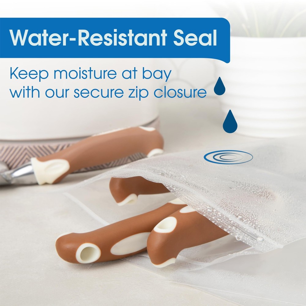 - 2” X 3” (1000 Count) 4 Mil Thick Clear Reclosable Zip Plastic Poly Bags wit...
