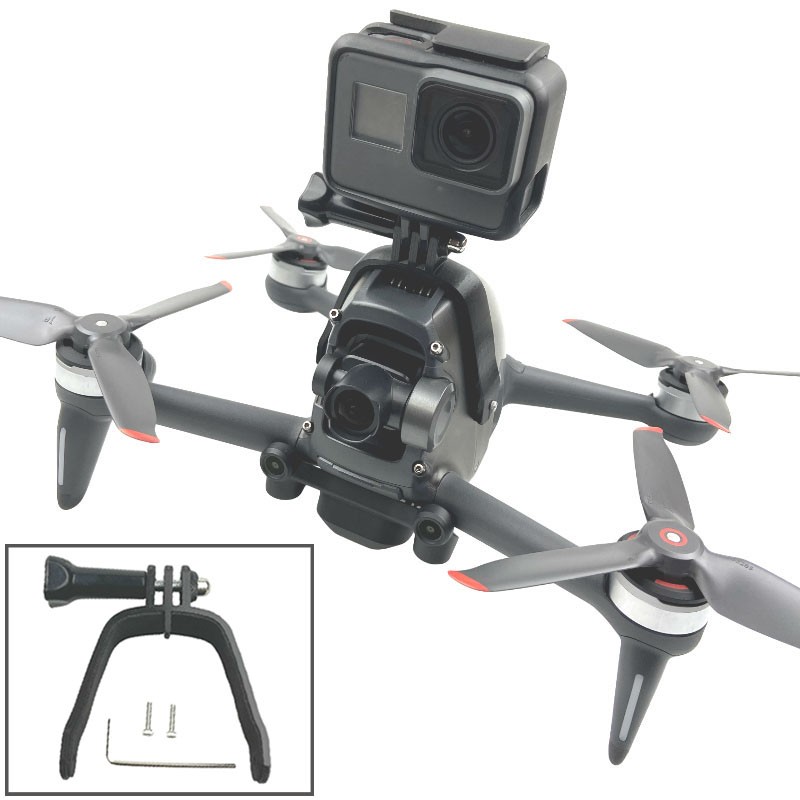1/4 Screw Hole Universal Action Camera Expansion Bracket Lightweight Mount 22g S